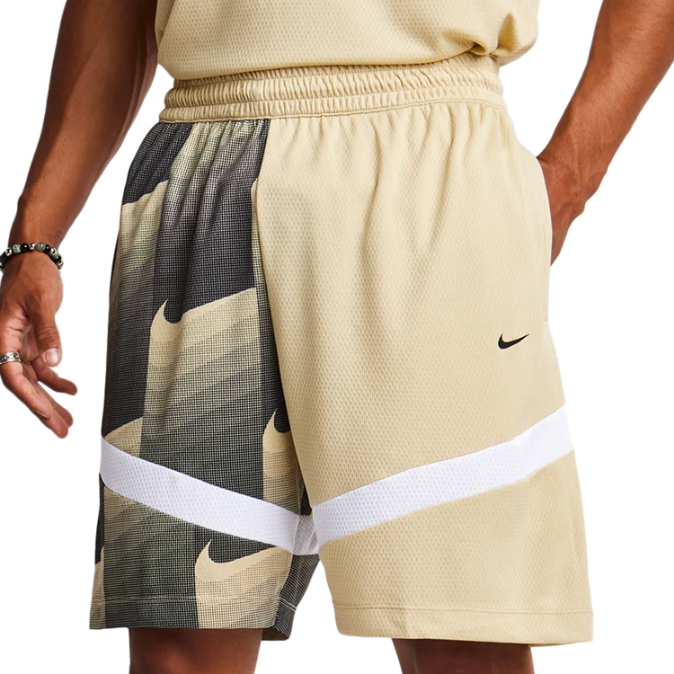 Шорты мужские Nike M NK DF ICON 8IN SHORT AOPSTFV XS Бежевый/Серый photo 4