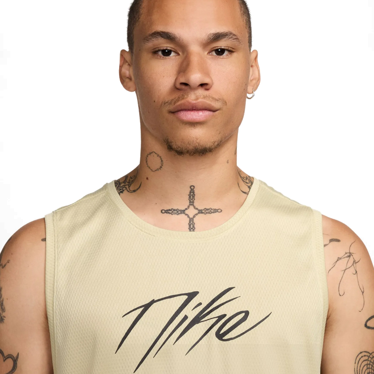 Майка для мужчин Nike M NK DF ICON JSY STRTFV XS Бежевый photo 4