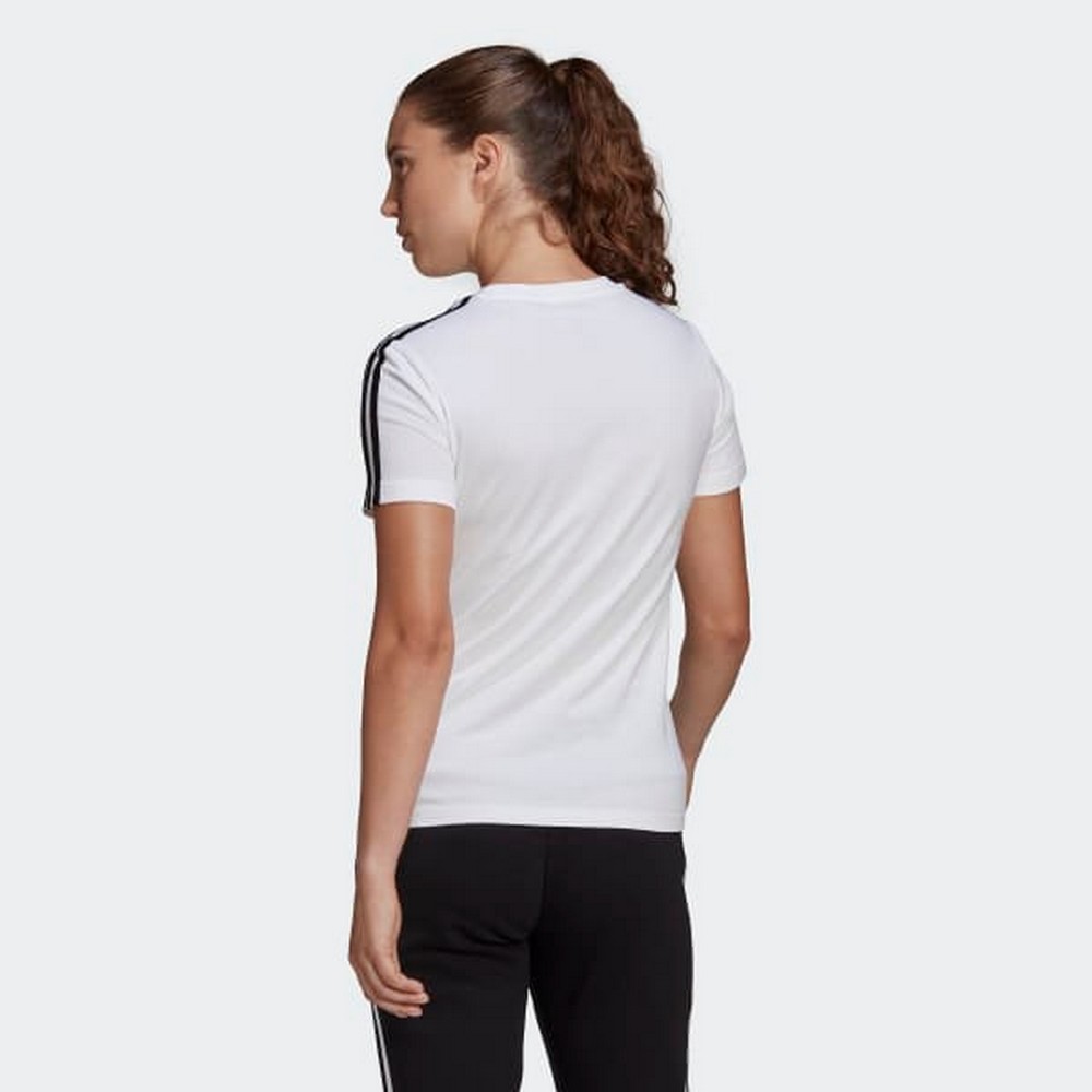 Tricou Adidas W 3S T XL Alb Femei photo 3