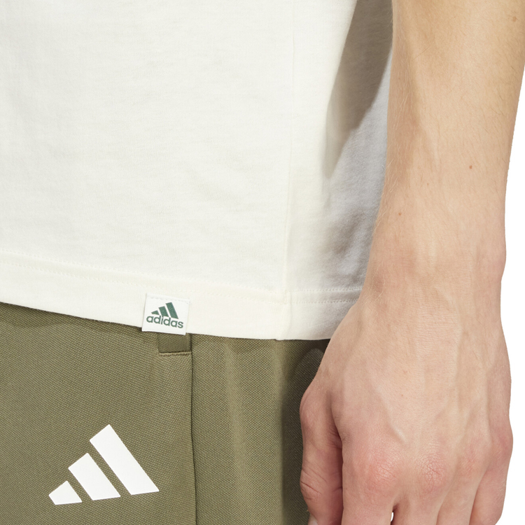Tricou bărbătesc Adidas M GROWTH SPW T XXL Bej photo 5