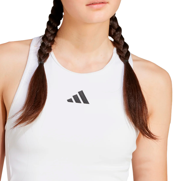 Майка Adidas BRA TANK 3S / Женский / XXS / Белый photo 4