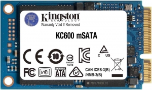 mSATA SSD Kingston KC600 1.0TB  (SKC600MS/1024G) thumbnav 1