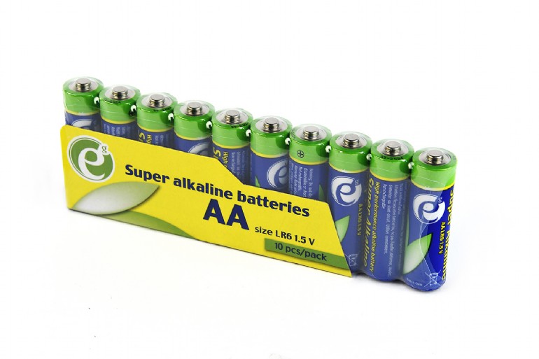 Gembird Super alkaline AA batteries, 10-pack, 5 years shelf-life photo 2
