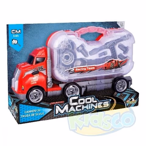 Noriel INT4839 Cool Machines - Camion Cu Trusa De Scule