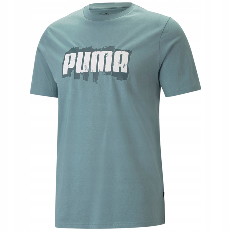 Tricou bărbătesc Puma GRAPHICS Wording Tee M Verde photo 1 Tricou bărbătesc Puma GRAPHICS Wording Tee M Verde photo 1