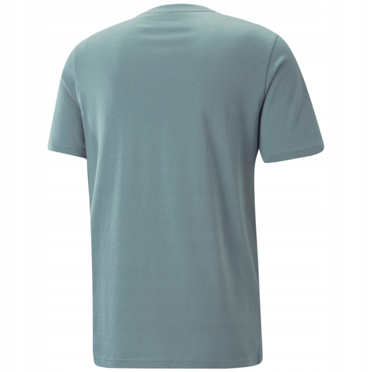 Tricou bărbătesc Puma GRAPHICS Wording Tee M Verde photo 2