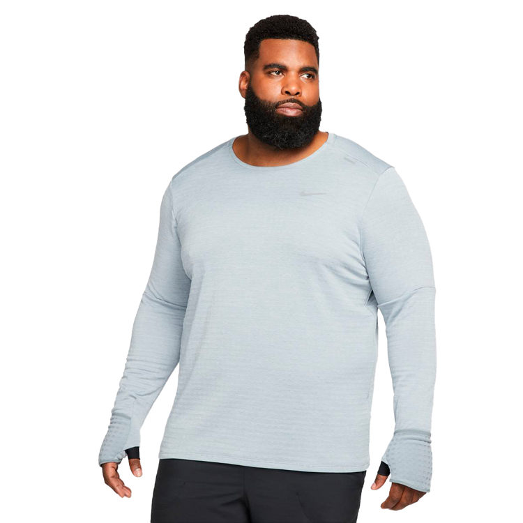 Hanorac pt bărbați Nike M NK TF RPL ELMNT CREW 2XL Gri photo 3