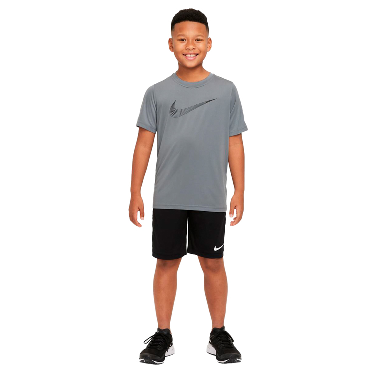 Футболка Nike B NK DF HBR SS TOP / Мужской / M / Серый photo 3