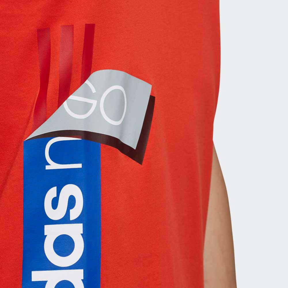 Футболка мужская Adidas M FAV LOGO TEE XL Оранжевый photo 3