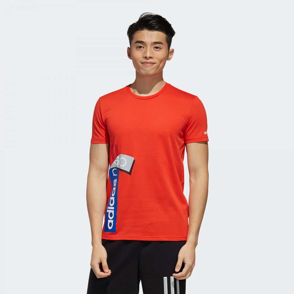 Футболка мужская Adidas M FAV LOGO TEE XL Оранжевый photo 4