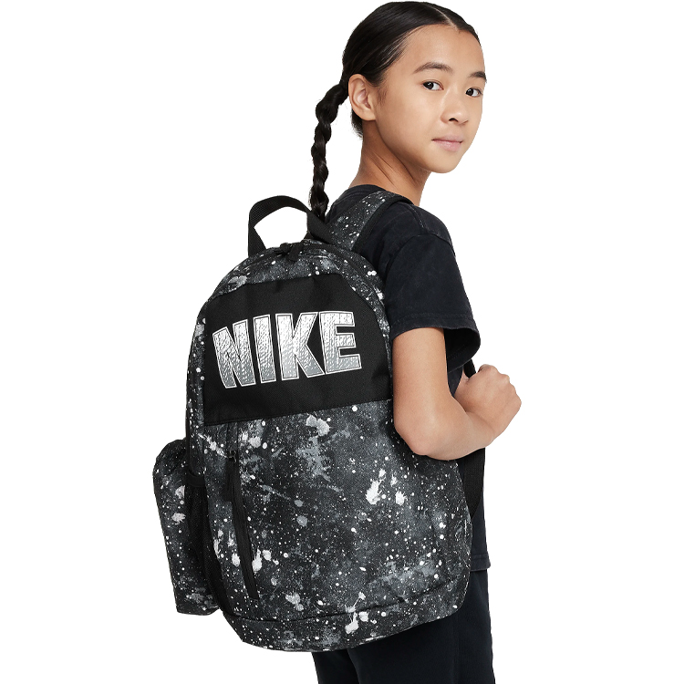 Rucsac Nike Y NK ELMNTL BKPK -CAT AOP FZ2541-084 Negru photo 5