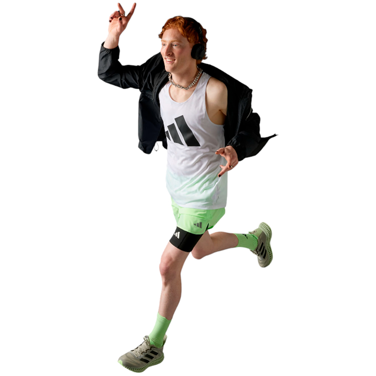Maiou pt Barbati Adidas RUN IT TANK XS Alb photo 2