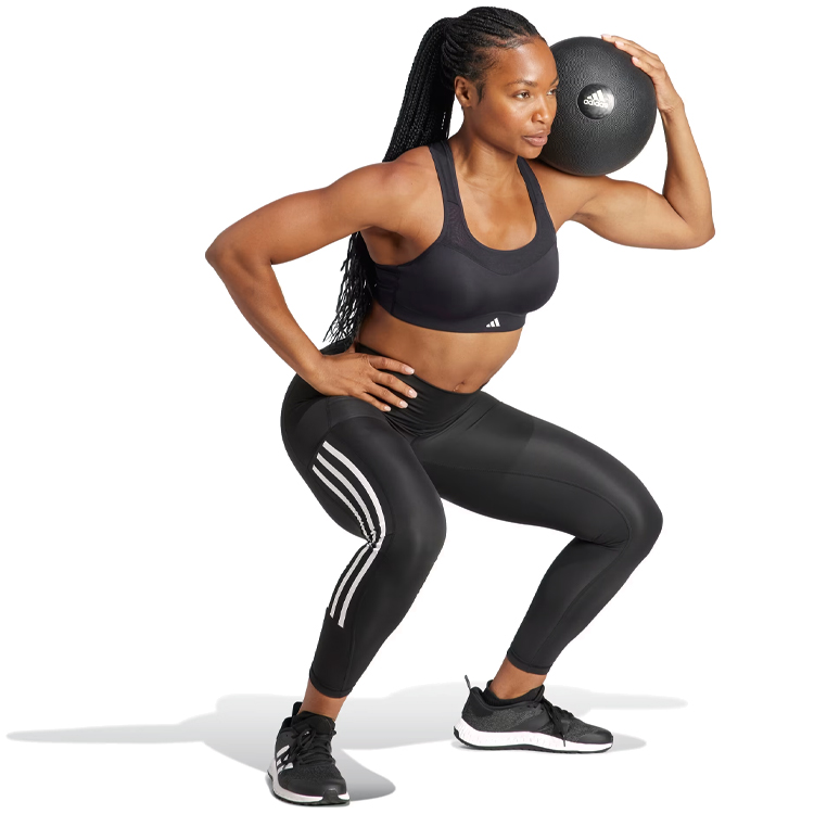 Bra sportive Adidas TLRDIM HS BRA / Femei / L / Negru photo 5