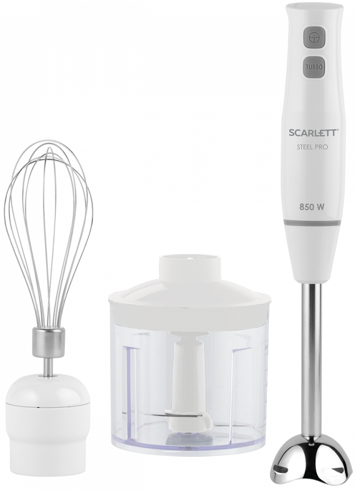 Blender Scarlett SCHB42F84, 850 W, 2 trepte viteza, Alb photo 1 Blender Scarlett SCHB42F84, 850 W, 2 trepte viteza, Alb photo 1