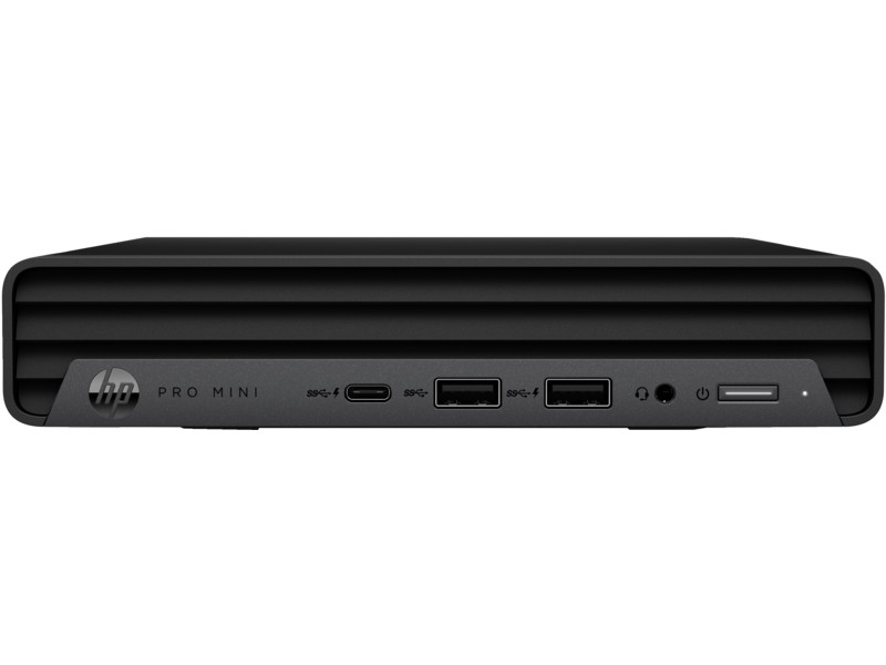 HP Pro Mini 400 G9 (lntel® Core® i5-13500T, 1x8GB DDR4 SODIMM RAM, 256GB M.2 PCIe NVMe SSD, No ODD, Intel® UHD Graphics, 1xHDMI, 2xDP, USB Type-C 3.2 G2,  PSU 90W, HP 125 USB MS&KB, Win11Pro, Black) photo 1