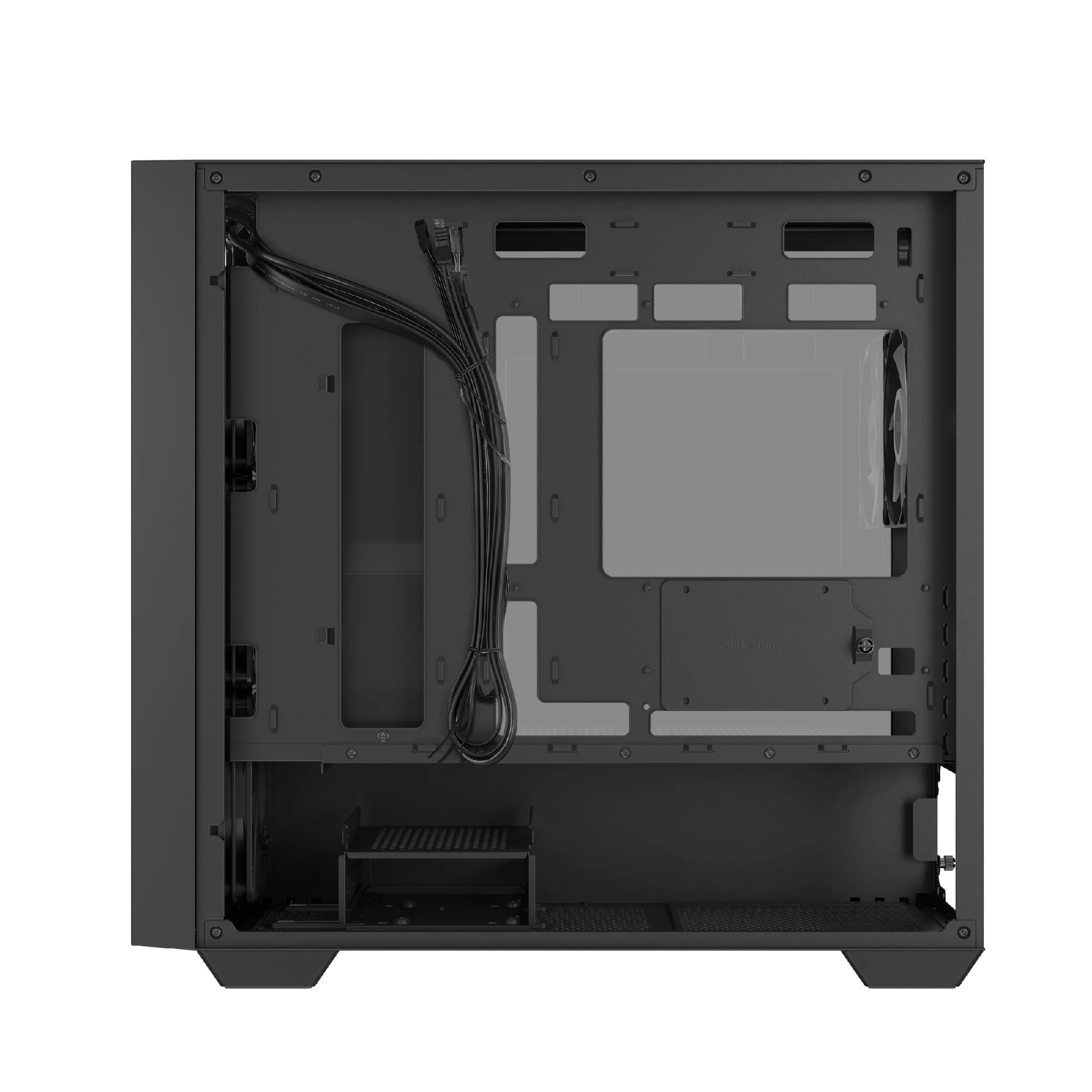 Корпус ASUS  A21 PLUS/ w/oPSU / 4x120mm ARGB fans/ mATX / Black photo 6