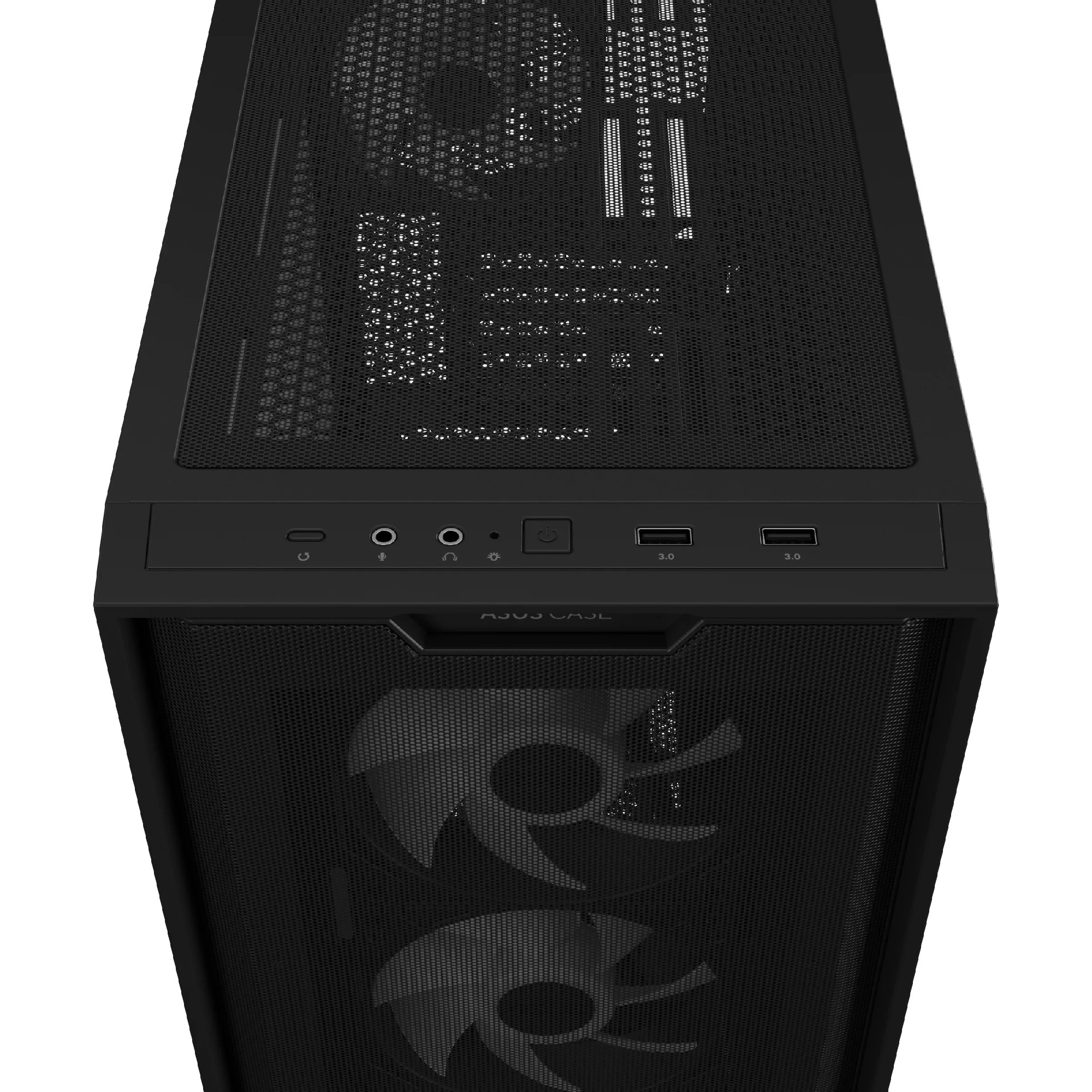 Корпус ASUS  A21 PLUS/ w/oPSU / 4x120mm ARGB fans/ mATX / Black photo 8