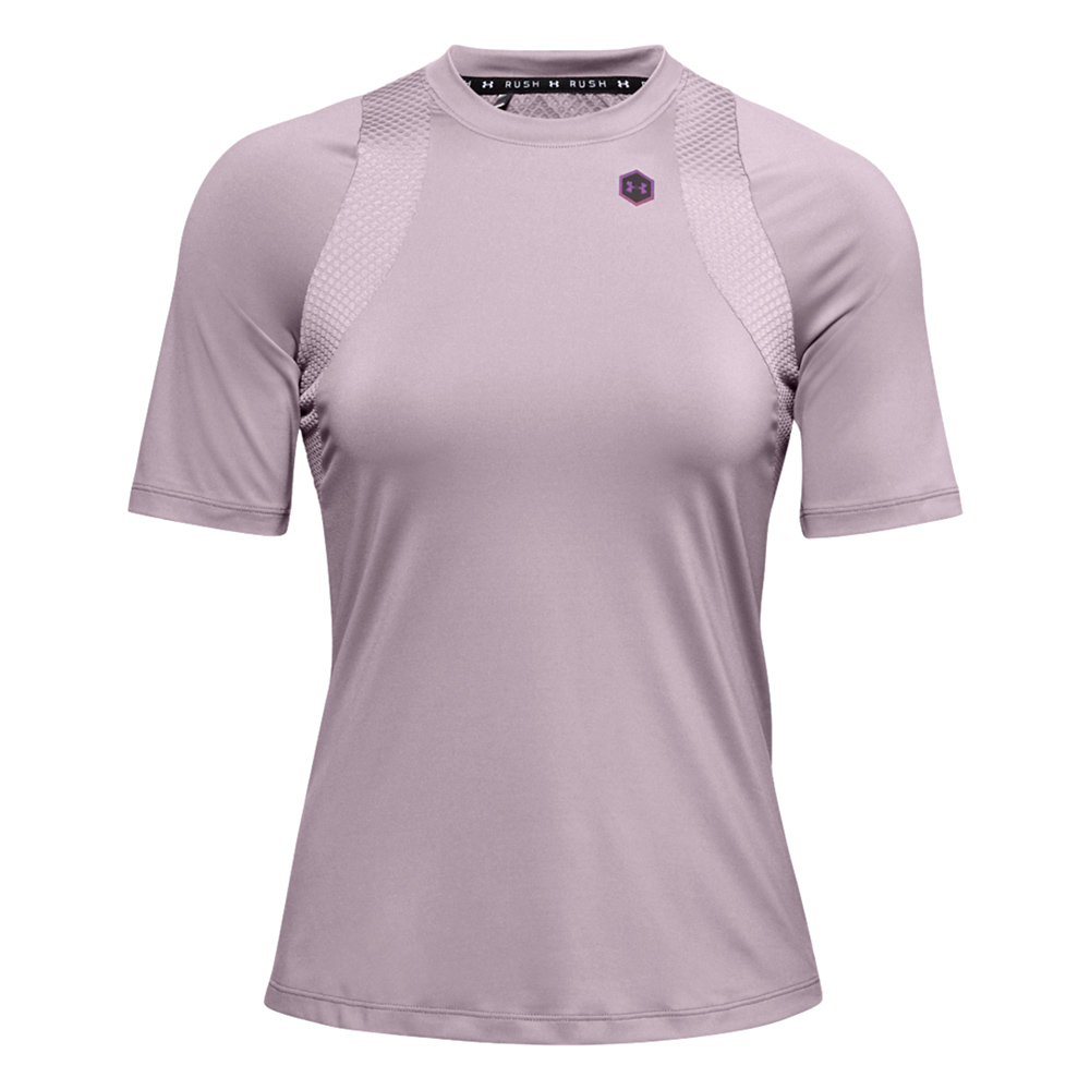 Tricou Under Armour UA RUSH SS / Femei / L / Violet photo 1 Tricou Under Armour UA RUSH SS / Femei / L / Violet photo 1