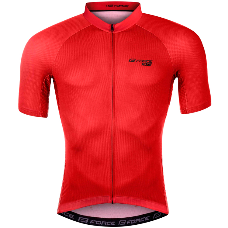 Tricou pentru ciclism Force PURE sh/Rosu photo 1