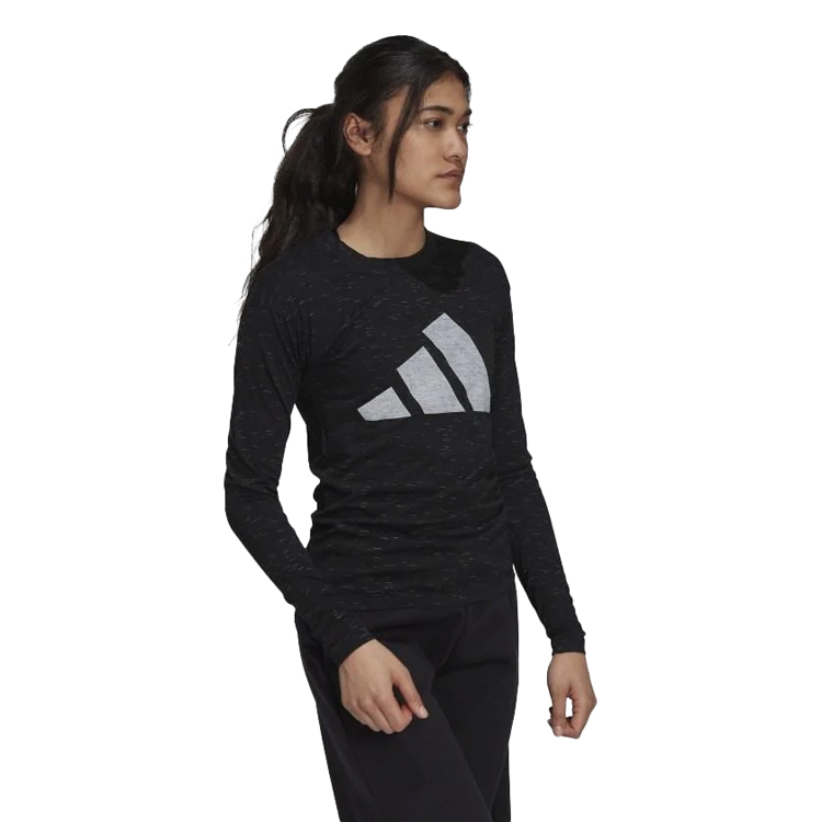 Tricou Adidas W WIN TEE LS XS Negru Femei photo 3