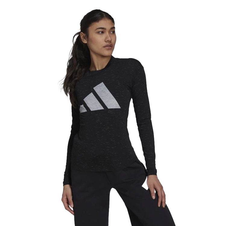 Tricou Adidas W WIN TEE LS XS Negru Femei photo 5