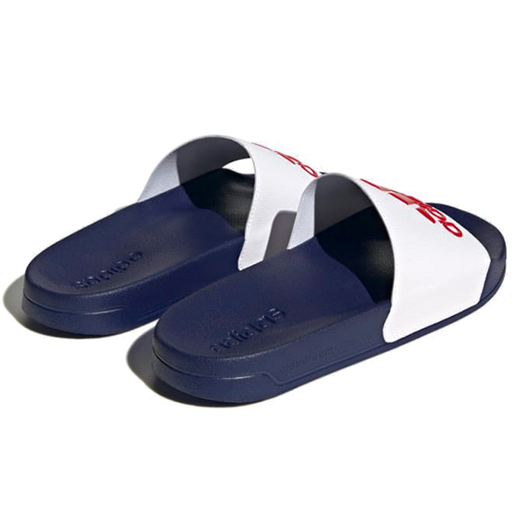 Slapi Adidas ADILETTE SHOWER pt Barbati / 47.5 / Albastru-alb photo 2