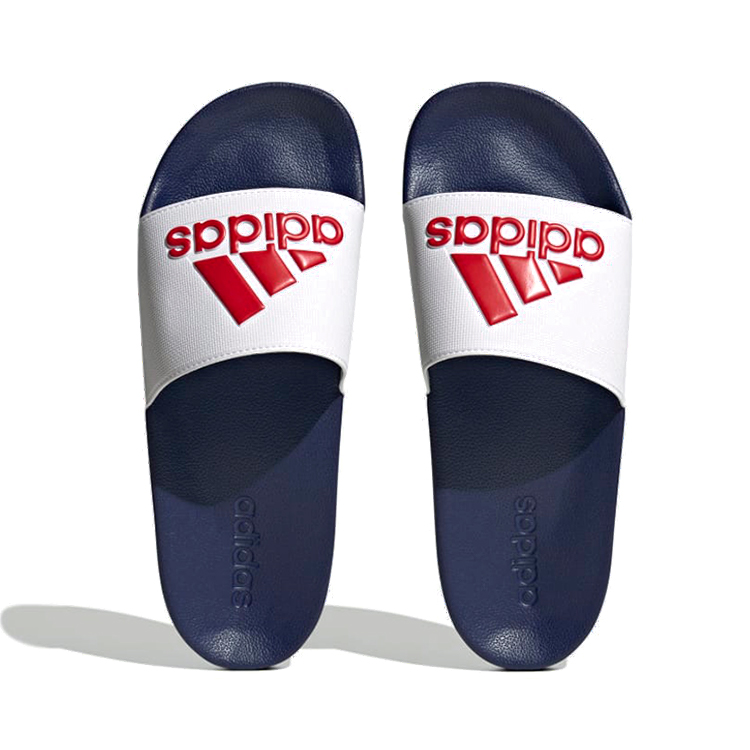 Slapi Adidas ADILETTE SHOWER pt Barbati / 47.5 / Albastru-alb photo 3