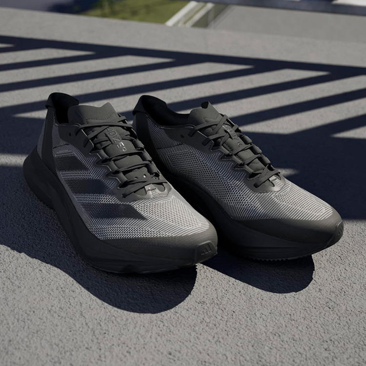 Кроссовки Adidas ADIZERO BOSTON 12 M / Мужской / 44 / Черный photo 6