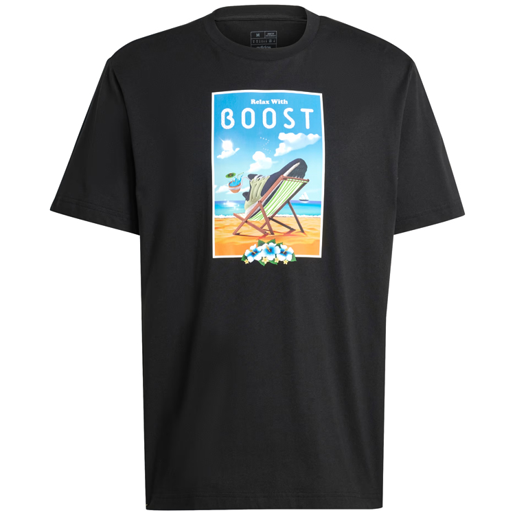 Футболка мужская Adidas M BOOST G T XS Черный photo 1 Футболка мужская Adidas M BOOST G T XS Черный photo 1