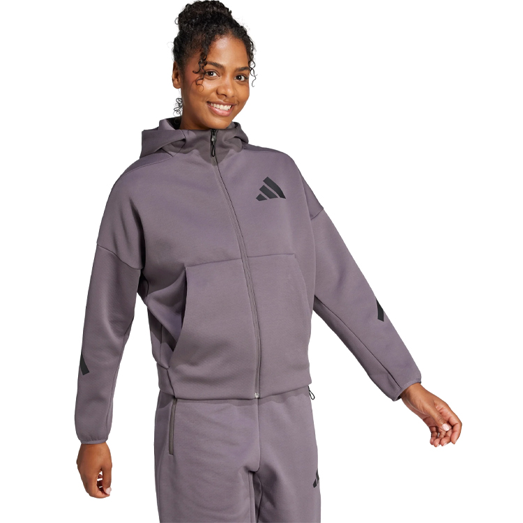 Hanorac Adidas W Z.N.E. FZ XS Gri Femei photo 3