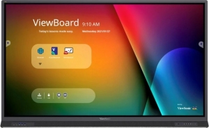ViewSonic IFP7552-1A, EDUCATION - Powerful Multimedia Learning, IFP, 75"(3840x2160), 33 multi-point touch, 7H, 350nits, 4G RAM/32GB Storage, Android 9  OPSx1, Wi-Fi slotx1, HDMI-INx3, HDMI-OUTx1, VGAx1, DPx1, SPDIFx1,USB-Ax5,USB-Bx2,USB-Cx1, Earphone thumbnav 1