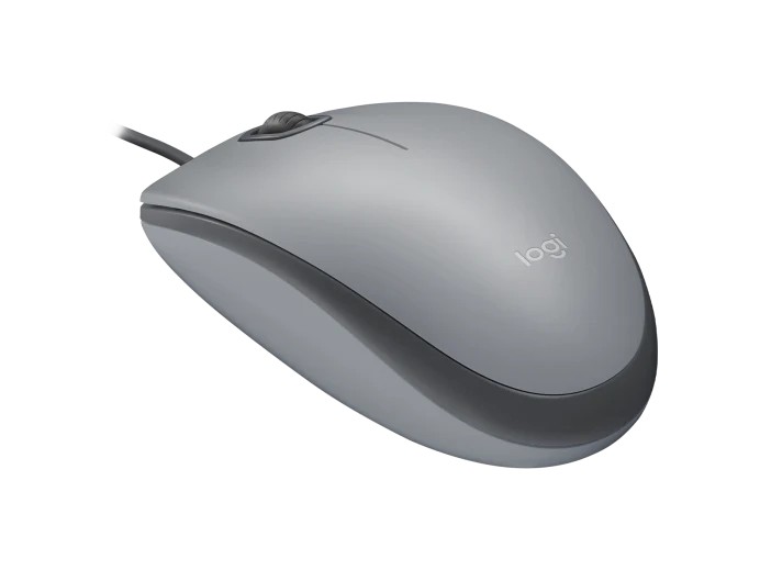 Mouse Optic Logitech M110, Gray photo 2