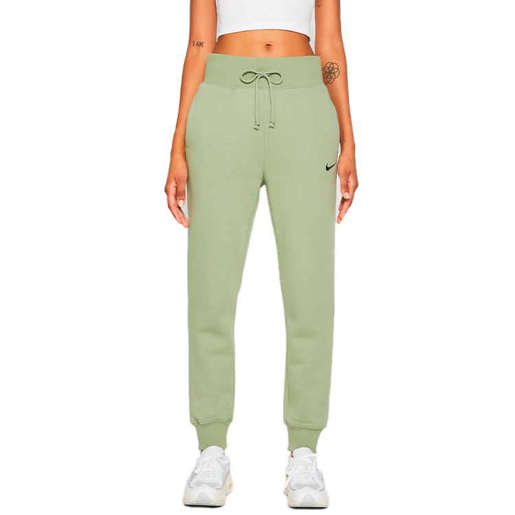 Брюки Nike W NSW PHNX FLC HR PANT STD XS Зеленый Женский photo 2