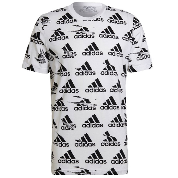 Футболка мужская Adidas M BL T S Белый photo 1
