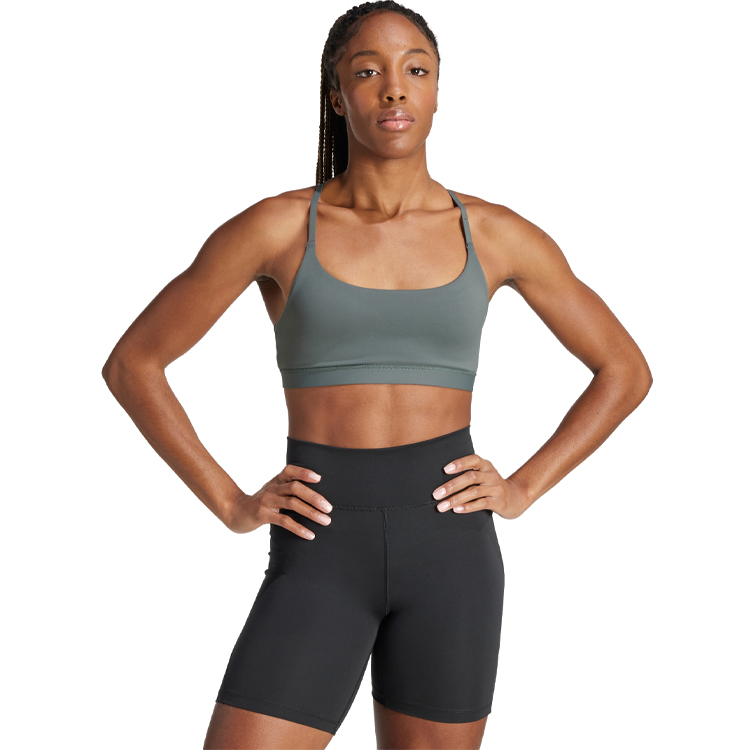 Bra sportive Adidas ALL ME LS BRA / Femei / XXS / Verde photo 3