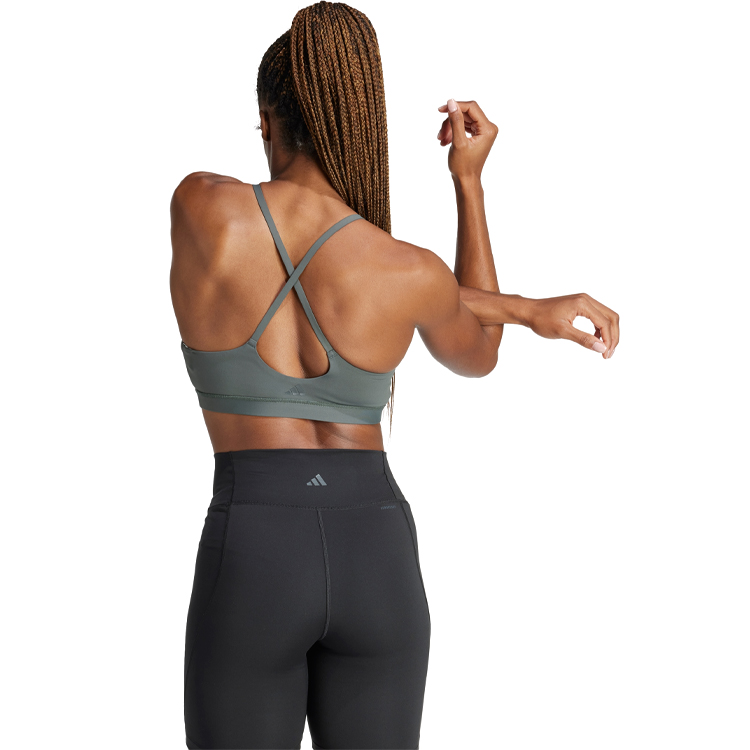 Bra sportive Adidas ALL ME LS BRA / Femei / XXS / Verde photo 4