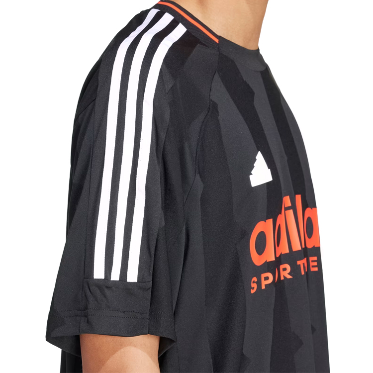 Tricou bărbătesc Adidas M TIRO JQD JSY S Negru photo 4
