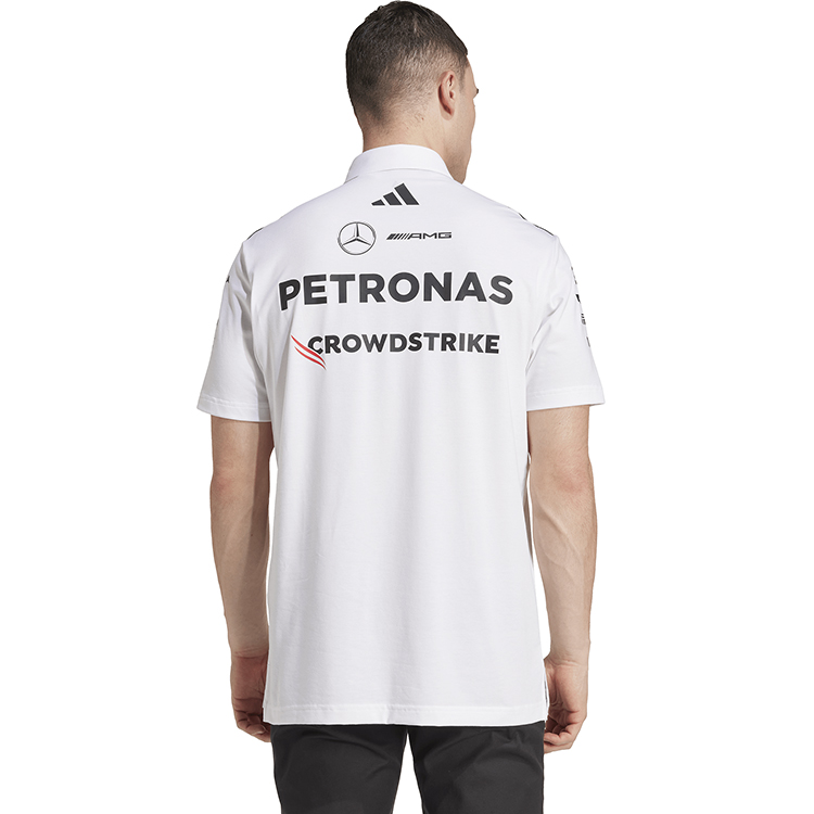  Polo pt bărbați Adidas MER TM POLO WM S Alb  photo 2