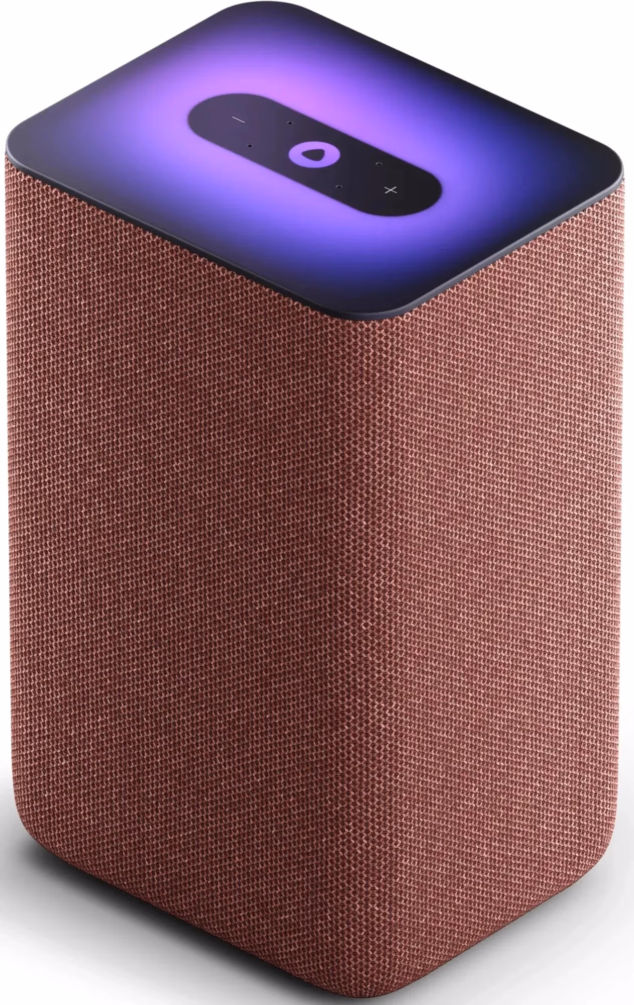 Smart Speaker  Yandex Station 2 with Alisa, Red, Smart Home Control Center with Zigbee, No Hub Required, Wi-FI-AC + BT5.0, Alisa Assistant built-in, 30W, Sensor buttons, 7 Microphones, Multiroom, LED Light, Audio Line-out