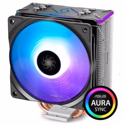 DEEPCOOL Cooler  "GAMMAXX GTE V2", Intel Socket LGA1700/1200/1151/1150/1155 & AMD AM5/AM4, up to 180W, 1x120mm PWM RGB LED fan, 500~1650rpm, 17.8~27dBA, 64.5CFM, 4 pin, PWM, Hydro Bearing, 4x 6mm direct-contact Cooper heatpipes 