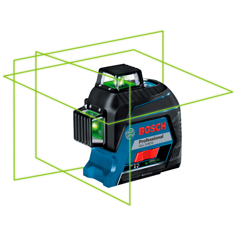 Nivela laser cu linii Bosch GLL 3-80 G, 0601063Y00 photo 1 Nivela laser cu linii Bosch GLL 3-80 G, 0601063Y00 photo 1