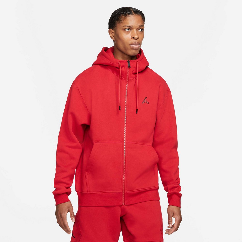 Hanorac pt bărbați Nike M J ESS FLC FZ HOODIE L Rosu photo 2