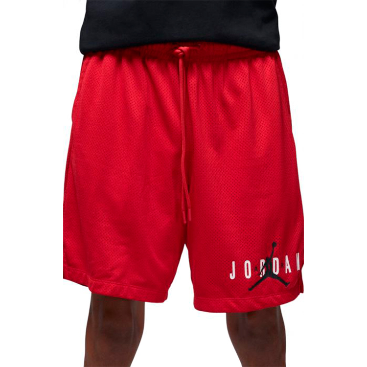 Sorti de bărbați Nike M J ESS MESH GFX SHORT L Rosu photo 2