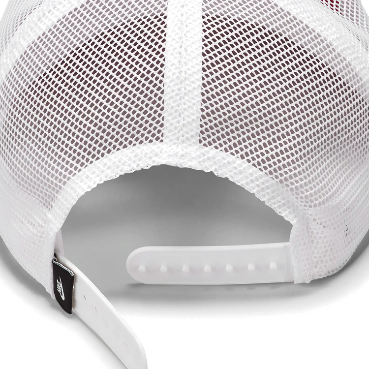 Кепка Nike K NK RISE CAP S CB TRKR OS Красный/Белый photo 2