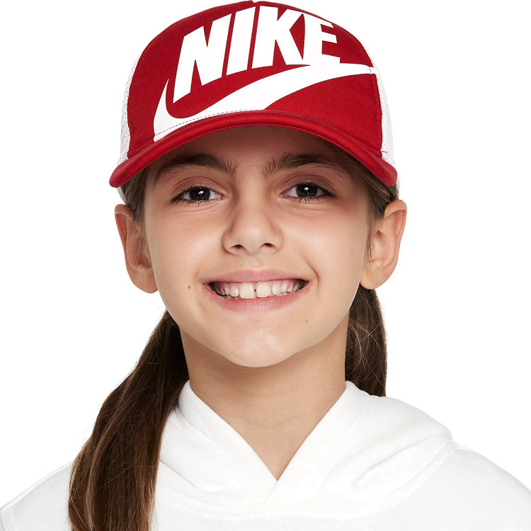 Кепка Nike K NK RISE CAP S CB TRKR OS Красный/Белый photo 4