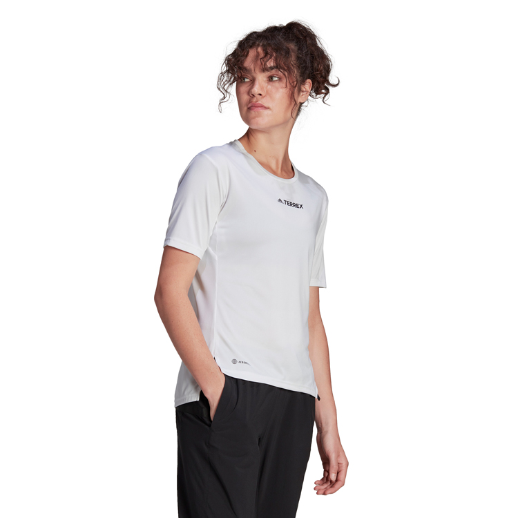 Tricou Adidas W MT TEE XS Alb Femei photo 3