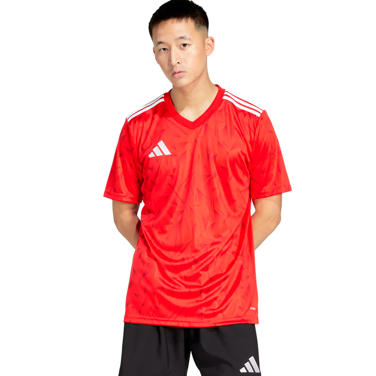 Tricou bărbătesc Adidas T ICON25 JSY M S Rosu photo 2