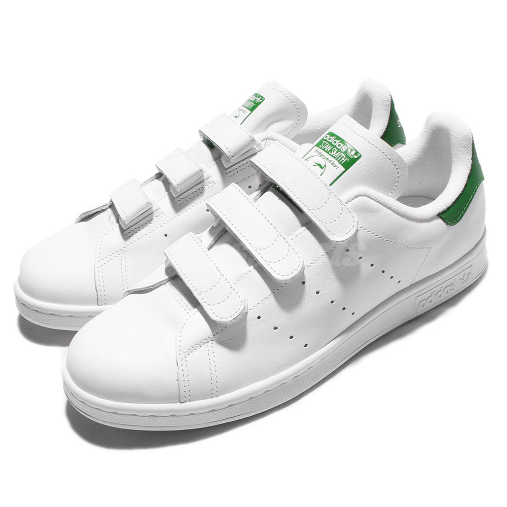 Incaltaminte Sport Adidas STAN SMITH CF pt Barbati / 41.5 / Alb-verde photo 2