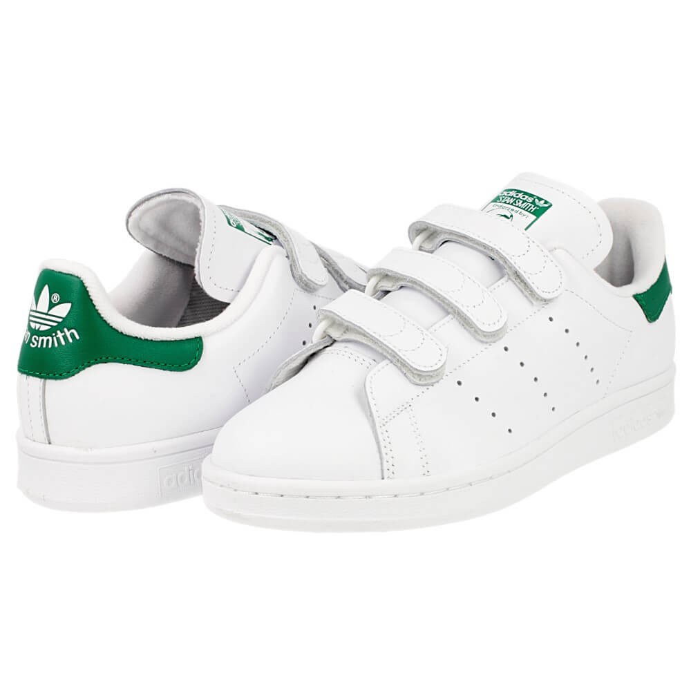Incaltaminte Sport Adidas STAN SMITH CF pt Barbati / 41.5 / Alb-verde photo 3