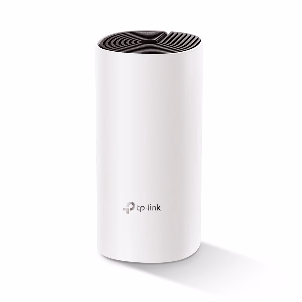TP-LINK Deco M4 (1-pack) AC1200 Mesh Wi-Fi System, 2 LAN Gigabit Port, 867Mbps on 5GHz + 300Mbps on 2.4GHz, 802.11ac/b/g/n, Wi-Fi Dead-Zone Killer, Seamless Roaming with One Wi-Fi Name, Antivirus, Parental Controls 